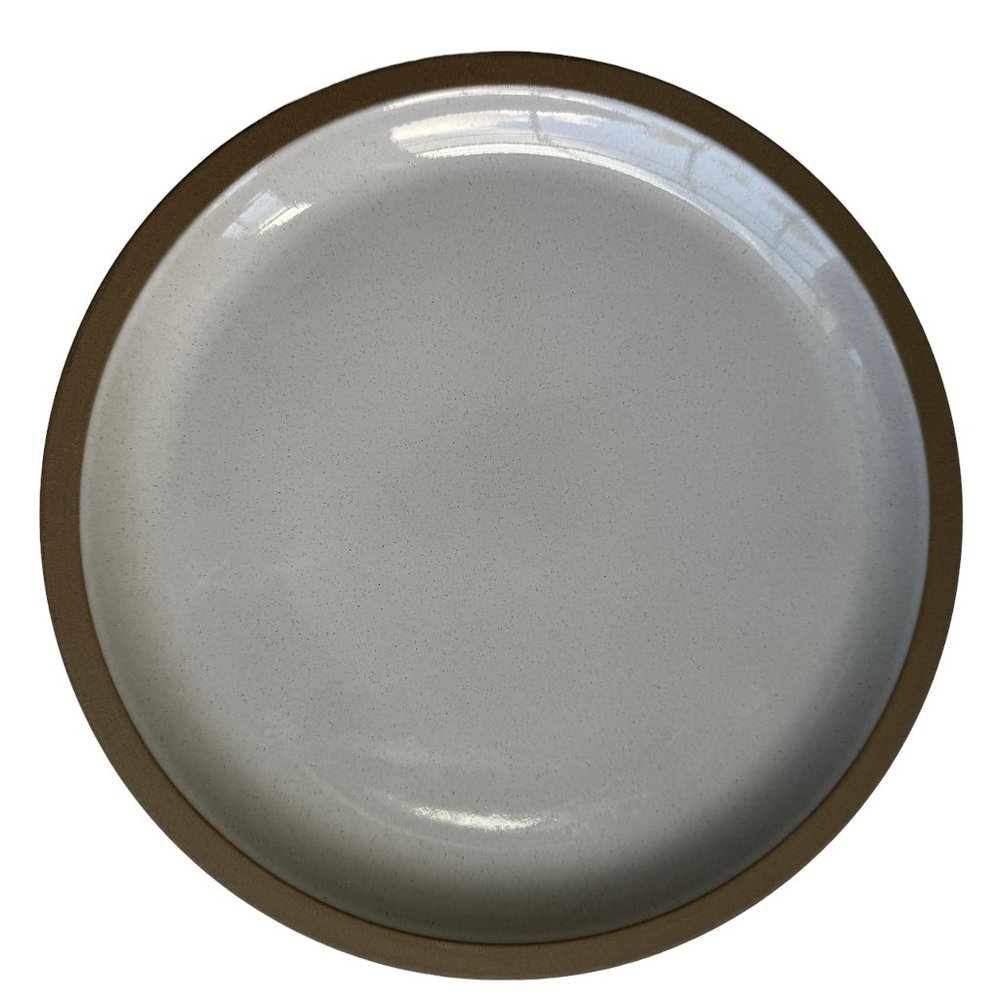 MIDWINTER LTD , W R Dinner Plate In Natural Stoneware Earthenware Japan